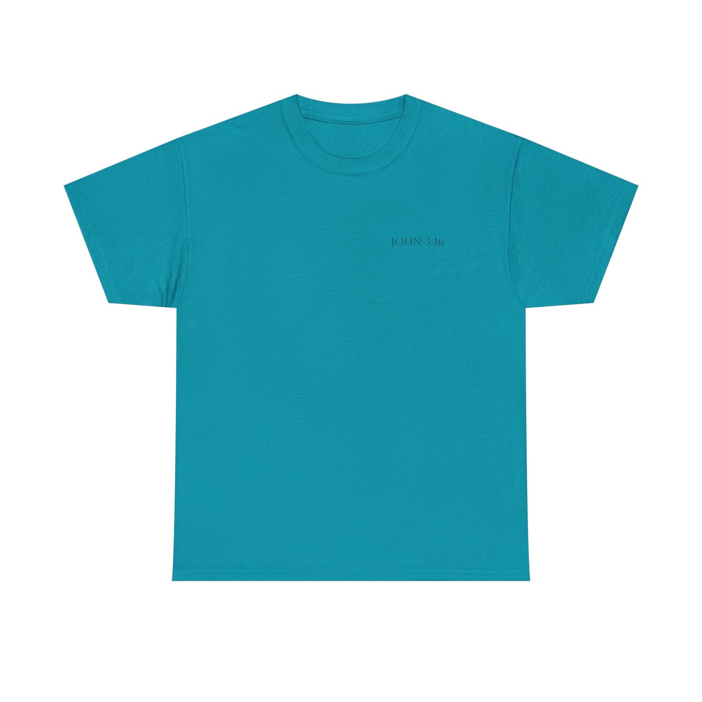 Unisex Heavy Cotton Tee - John 3:16 Faith Tee
