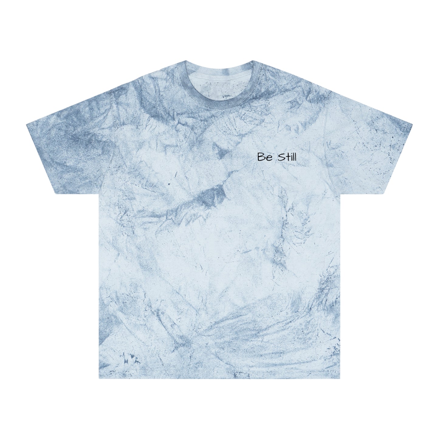 Be Still Faith Tee -Color Blast Waves