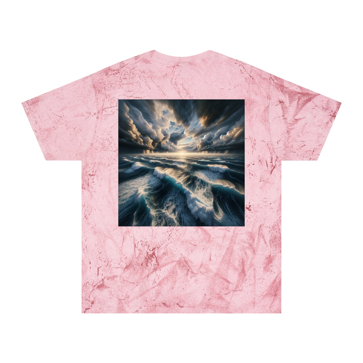 Be Still Faith Tee -Color Blast Waves