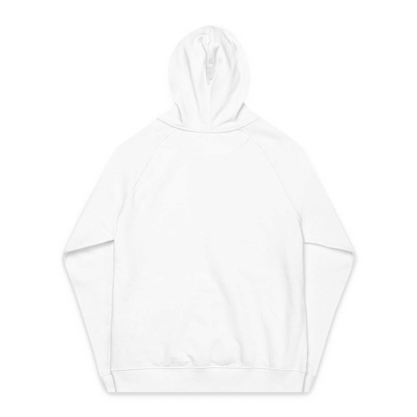 Eco Raglan Hoodie -Wreath Embroidery