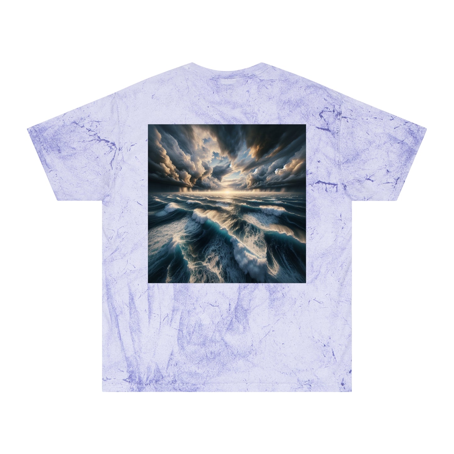 Be Still Faith Tee -Color Blast Waves