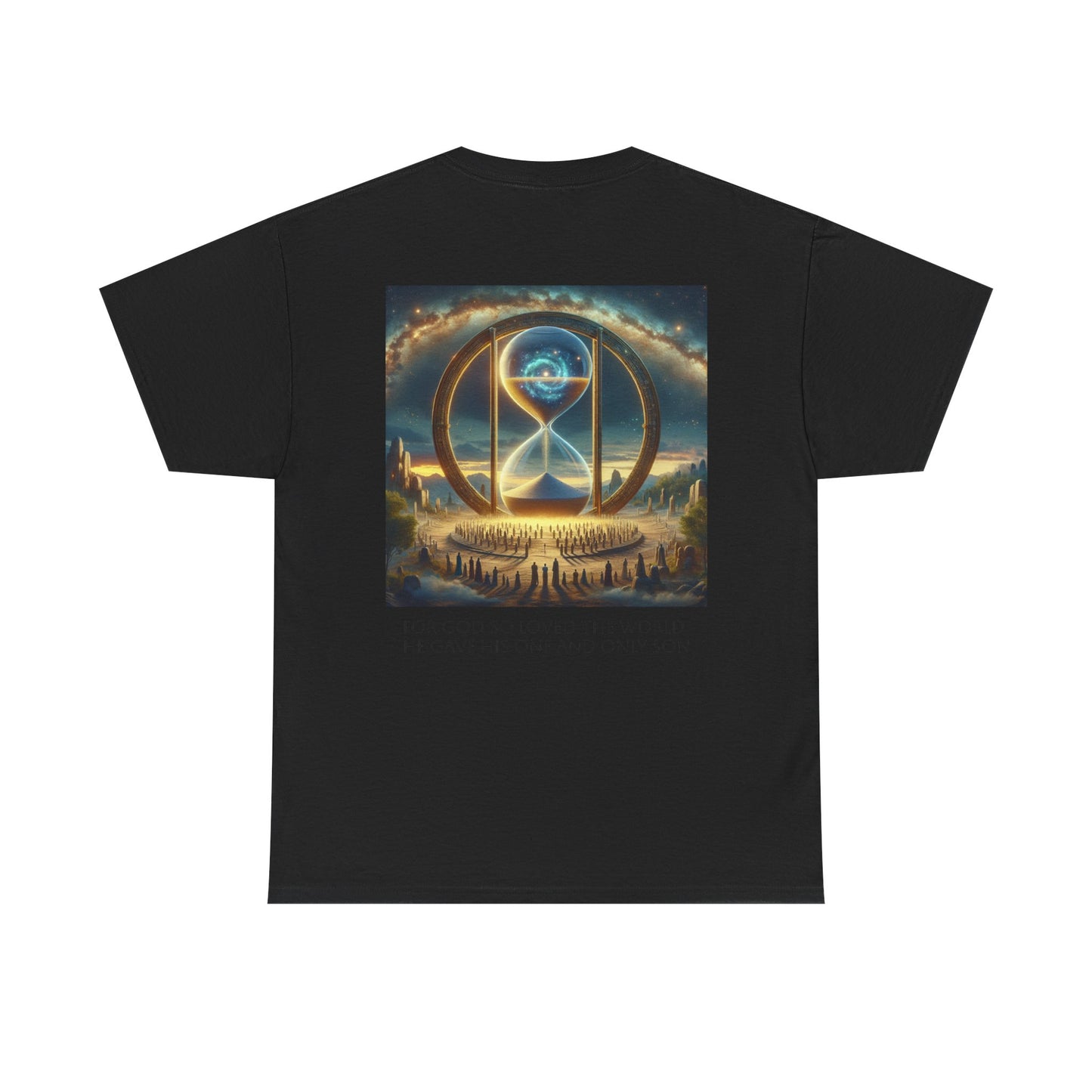 Unisex Heavy Cotton Tee - John 3:16 Faith Tee