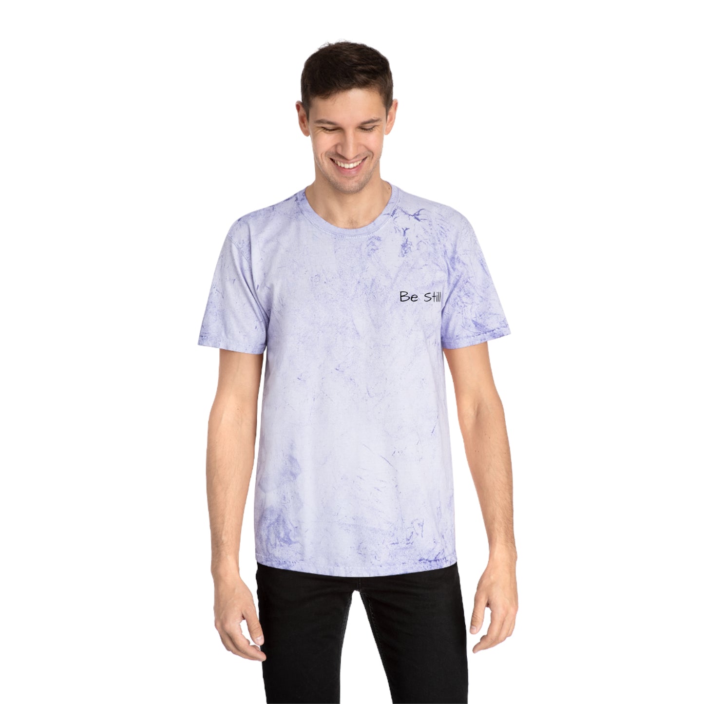 Be Still Faith Tee -Color Blast Waves