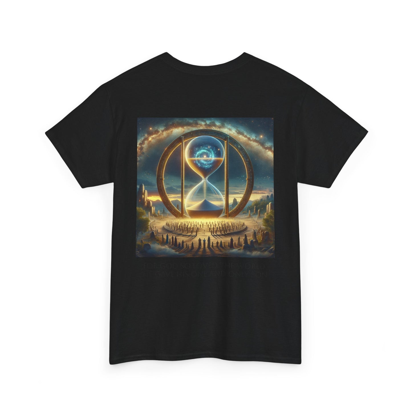 Unisex Heavy Cotton Tee - John 3:16 Faith Tee
